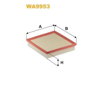 WA9953 (170/6) WIX Фільтр повітря