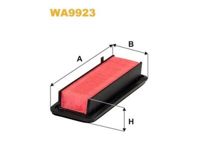 WA9923  (154/7) WIX Фільтр повітря