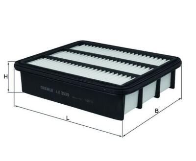 LX3539 Фільтр повітря (KNECHT)