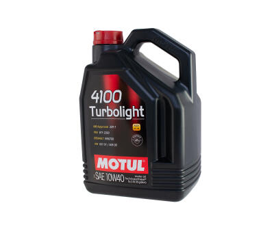 Олива моторна MOTUL 4100 Turbolight SAE 10W40 4х5 L