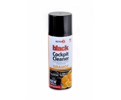 Поліроль панелі приладів NOWAX BLACK Cockpit Cleaner 450ml, апельсин