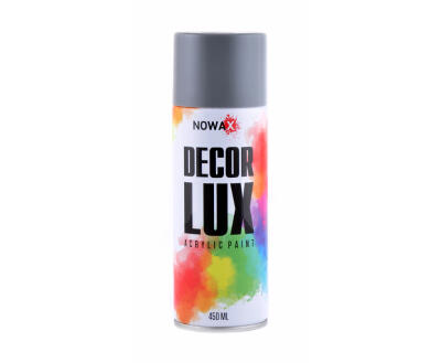 Акрилова фарба в спреї NOWAX DECOR LUX  7031 Темно Сірий   450ml