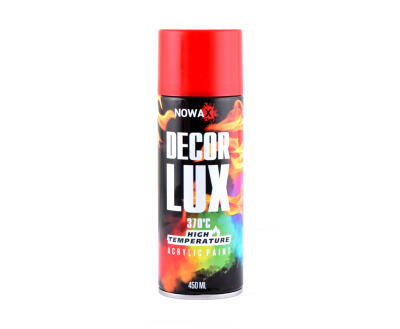 Фарба високотемпературна 370°,Spray 450ml.,червоний,(FLAME RED/RAL3000)
