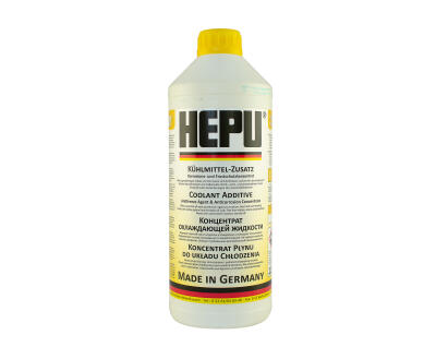 Концентрат охолоджуючої рідини HEPU P999 YLW 1.5L (жовтий) x12