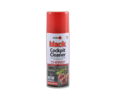 Поліроль панелі приладів  BLACK Cockpit Cleaner 200ml  Вишня,