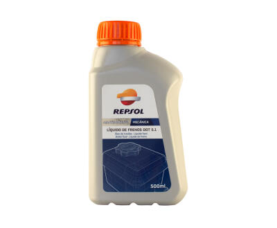 Гальмівна рідина REPSOL LIQUIDO FRENOS DOT-5.1 (500 ml)