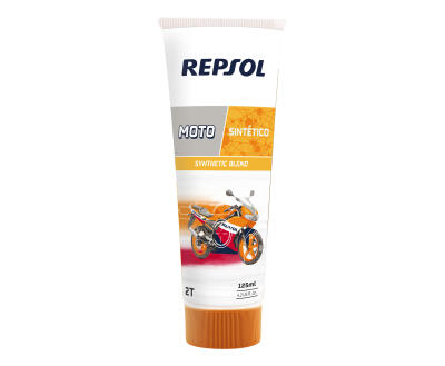 Олива моторна REPSOL MOTO SINTETICO 2T (125мл)