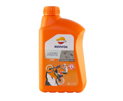Олива трансмісійна REPSOL MOTO TRANSMISSION TRIAL 75W (1Л)