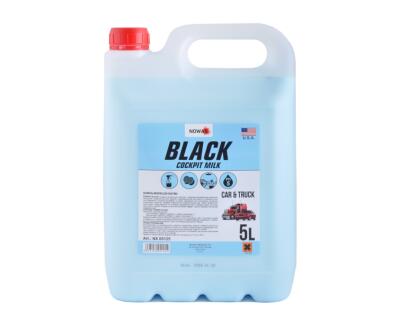 Поліроль-молочко для пластику,концентрат/Nowax Black Cockpit Milk/ 5L