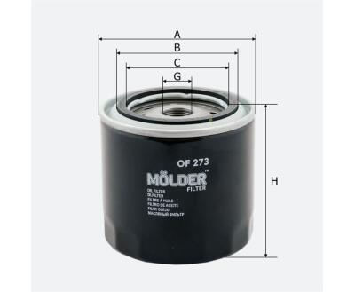 OF 273 MOLDER Фільтр масла