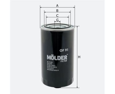 OF 91 MOLDER Фільтр масла
