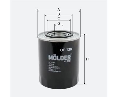OF 138 MOLDER Фільтр масла