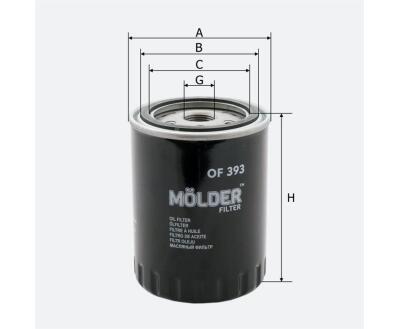 OF 393 MOLDER Фільтр масла