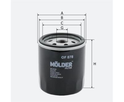 OF 878 MOLDER Фільтр масла