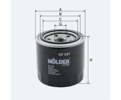 OF 507 MOLDER Фільтр масла