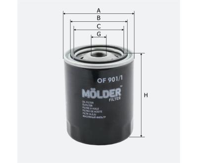 OF 901/1 MOLDER Фільтр масла
