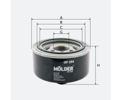 OF 294 MOLDER Фільтр масла
