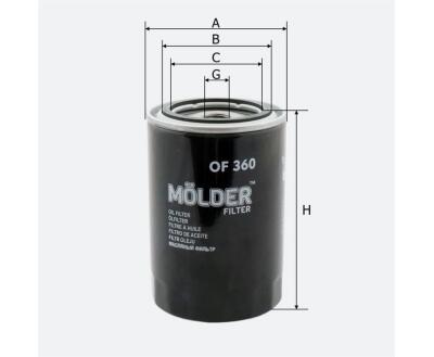 OF 360 MOLDER Фільтр масла
