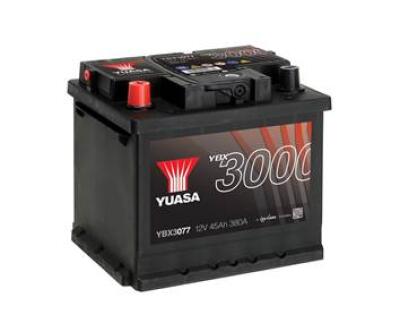 Акумулятор YBX3077 Yuasa 12V 45Ah 380A