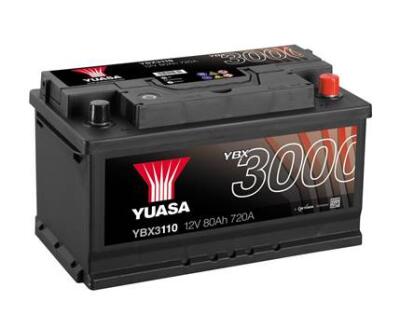 Акумулятор YBX3110 Yuasa 12V 80Ah 760A