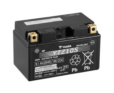 Акумулятор МОТО YTZ10S(WC) Yuasa 12V 9,1Ah 190A