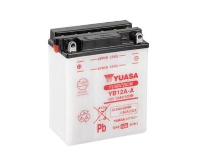 Акумулятор МОТО YB12A-A(CP) Yuasa 12V 12,6Ah 150A