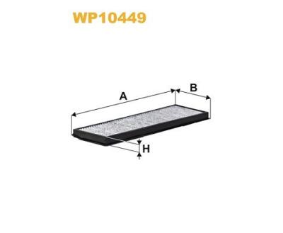 WP10449   (1294A)  WIX Фільтр салону