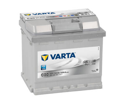 Акумулятор VARTA 54Ач 530 А -/+  207*175*190 Silver Dynamic   C30