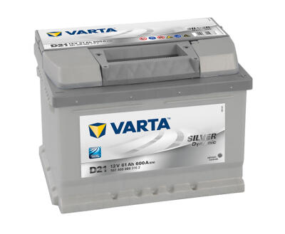 Акумулятор VARTA 61Ач 600А -/+ 242*175*175 Silver Dynamic  D21