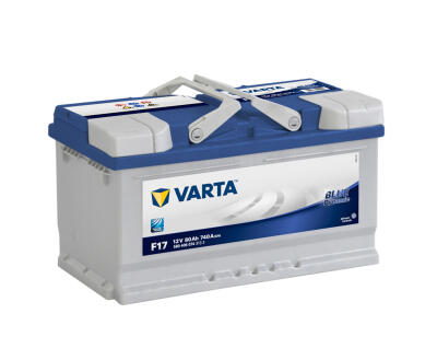 Акумулятор VARTA 80Ач 740А -/+ 315*175*175 Blue Dynamic  F17