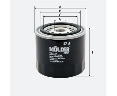 KF 6 MOLDER Фільтр палива