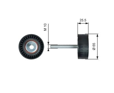T36772 (7803-21772)  Обвідний ролик GATES DRIVEALIGN MV IDLER