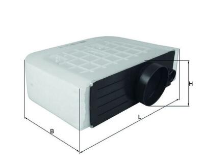 LX3233/6 Фільтр повітря (MAHLE)