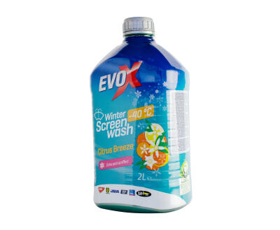 Я!!!Неактуальний Evox Winter Citrus Breeze - 40 2L (x6), омивач скла зимовий (цитрусовий бриз)