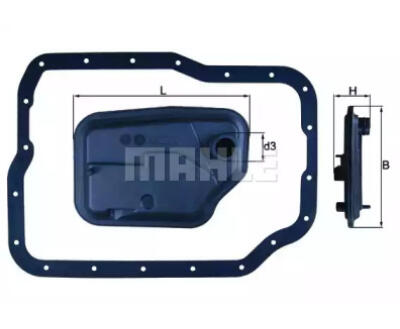 HX149D Фільтр гідравліки (KNECHT)