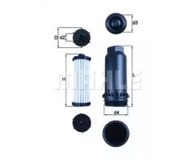 HX151KIT Фільтр гідравліки (KNECHT)