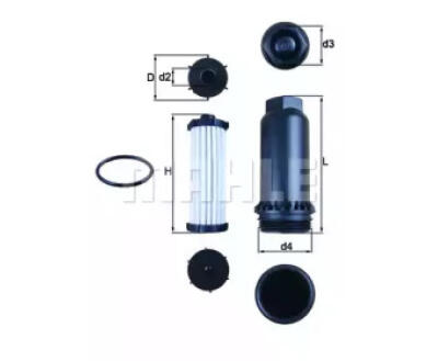 HX151KIT Фільтр гідравліки (KNECHT)