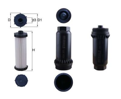 HX151KIT Фільтр гідравліки (KNECHT)