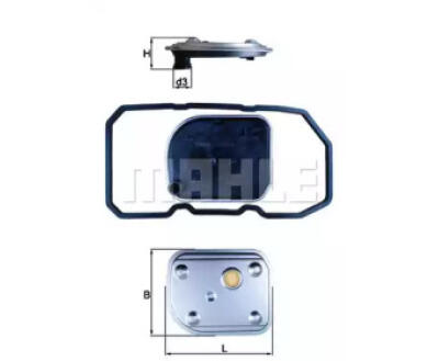 HX158D Фільтр гідравліки (KNECHT)