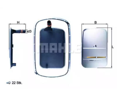 HX165KIT Фільтр гідравліки (KNECHT)