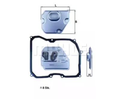 HX169KIT Фільтр гідравліки (KNECHT)