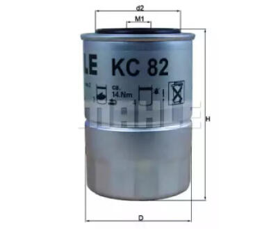 KC82D Фільтр палива (KNECHT)