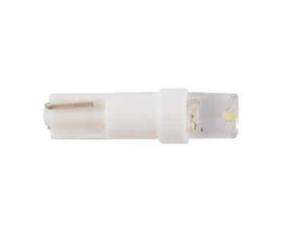 LED 12V T5 W2x4.6d 1leds white 1шт. (20) Поліетилен уп.. підсвічування салону