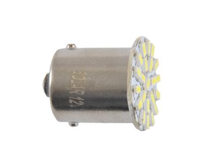 LED 12V G18.5 BA15s 22led 3020 white 1шт. (4шт.) Поліетилен уп.