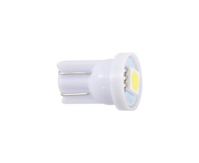 LED 12V T10 W2.1x9.5d 1led 5050 white 1шт. (10шт.)