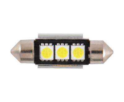 LED 12V SV8.5 T11*36mm Canbus 5050 3SMD, white (10 шт.) Поліетилен уп.