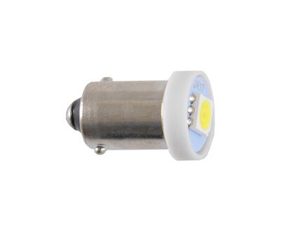 LED 12V T8.5 BA9s 1led 5050 white 1шт. (10шт.) Поліетилен уп. підсвічування салону