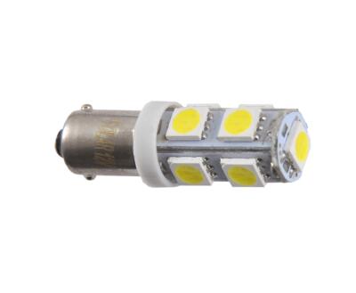 LED 12V T8.5 BA9S 9led 5050, white (10 шт.) Поліетилен уп.