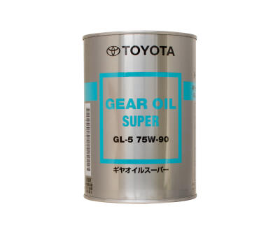 Трансмісійна олива TOYOTA Gear Oil Super 75W-90 GL-5 (Japan)  1л.