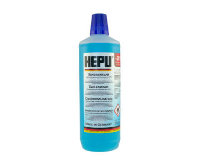 HEPU Winter Screenwash -30 С 1L (x12) рідина склоомивача